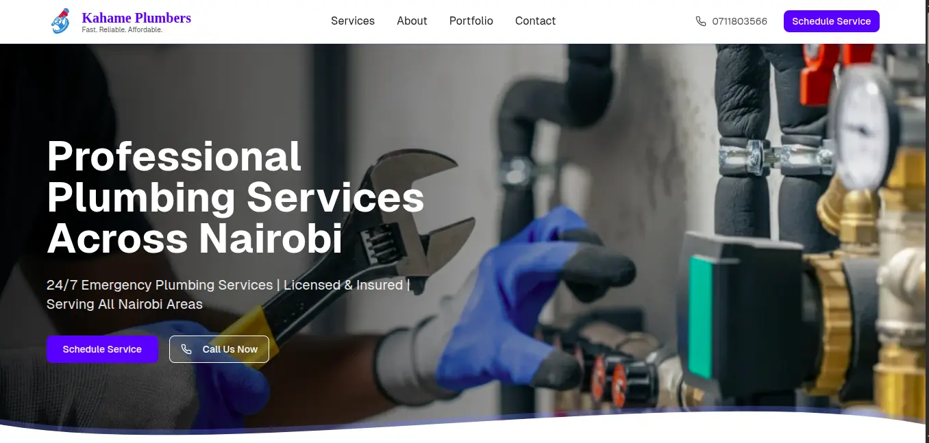 Kahame Plumbers preview